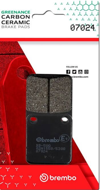 BRAKE PAD CC CAR/CER FR/RR