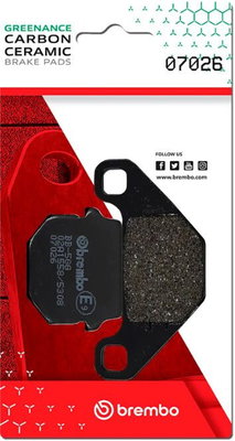 BRAKE PAD CC CAR/CER FR/RR