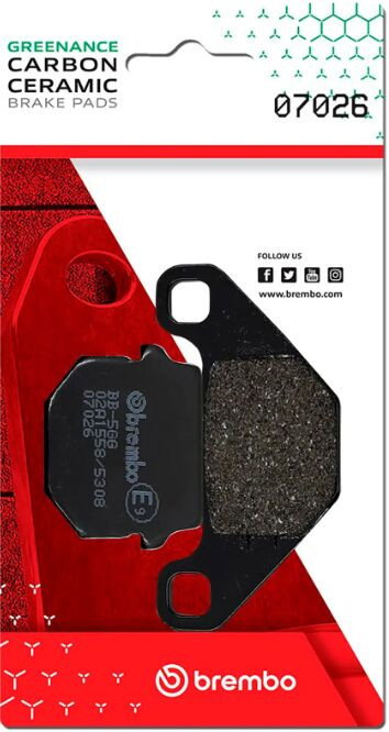 BRAKE PAD CC CAR/CER FR/RR