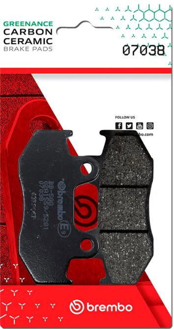 BRAKE PAD CC CAR/CER FR/RR