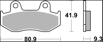 BRAKE PAD CC CAR/CER FR/RR