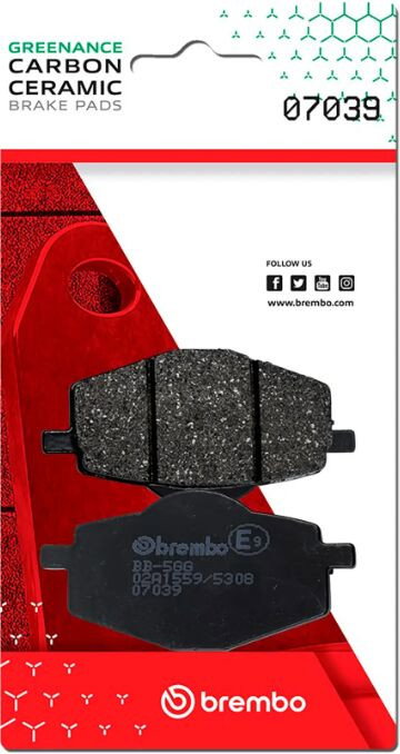 BRAKE PAD CC CAR/CER FR/RR