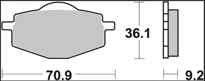BRAKE PAD CC CAR/CER FR/RR