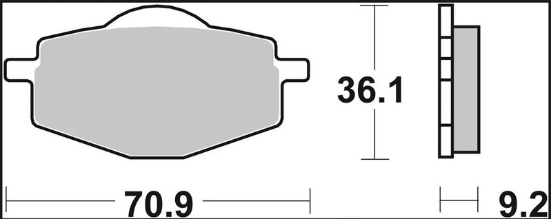 BRAKE PAD CC CAR/CER FR/RR