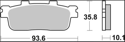 BRAKE PAD CC CAR/CER FR/RR