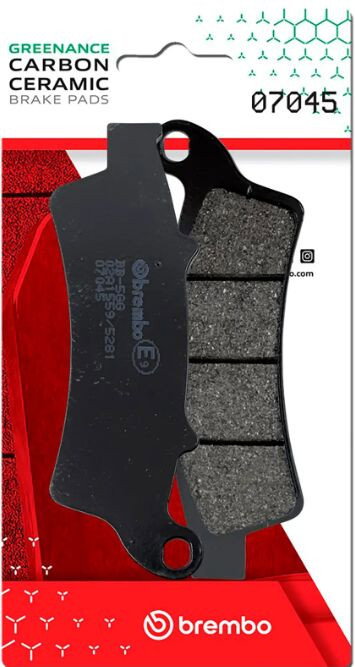 BRAKE PAD CC CAR/CER FR