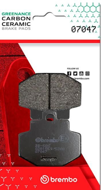 BRAKE PAD CC CAR/CER RR