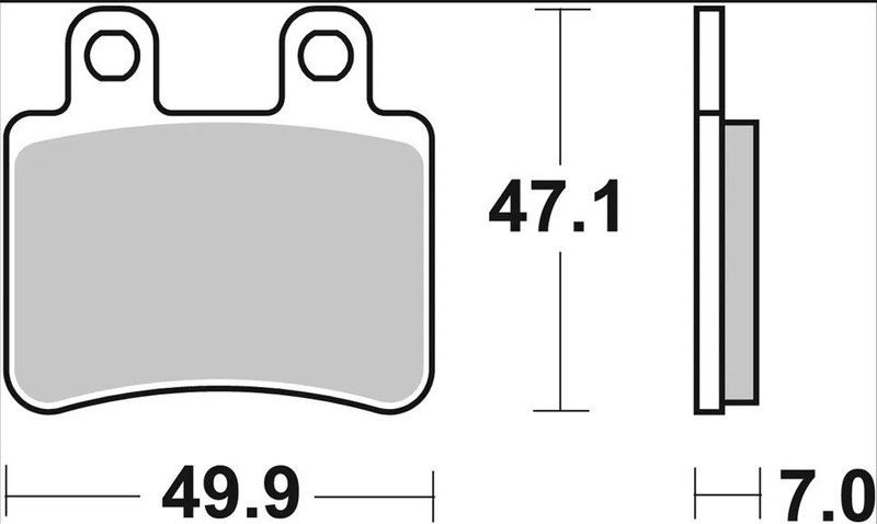 BRAKE PAD CC CAR/CER FR/RR