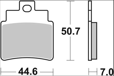 BRAKE PAD CC CAR/CER FR