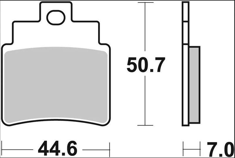 BRAKE PAD CC CAR/CER FR