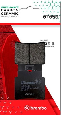 BRAKE PAD CC CAR/CER FR