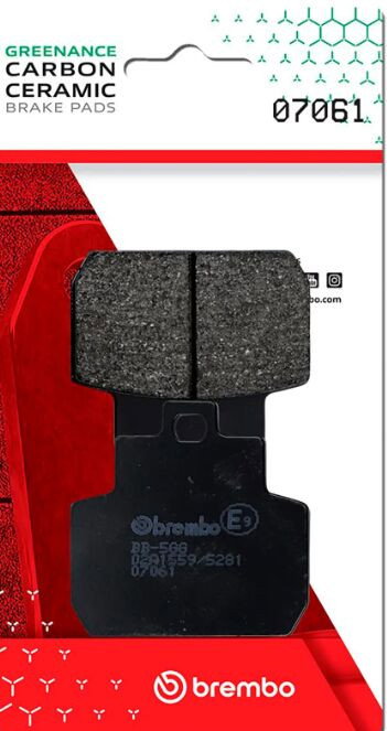 BRAKE PAD CC CAR/CER RR
