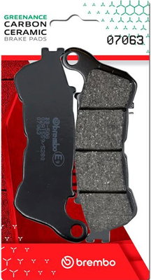 BRAKE PAD CC CAR/CER FR