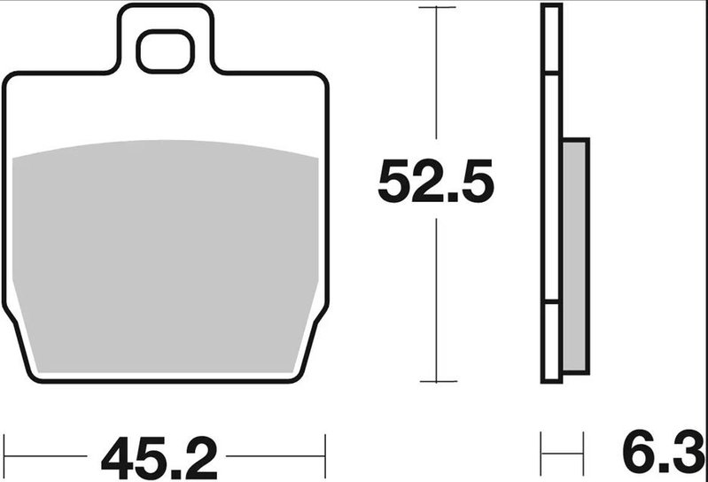 BRAKE PAD CC CAR/CER FR/RR