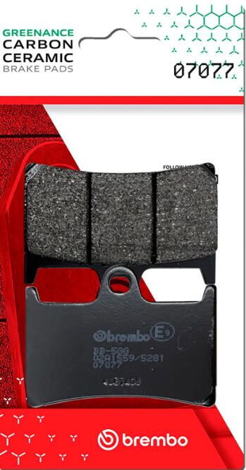 BRAKE PAD CC CAR/CER FR