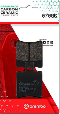 BRAKE PAD CC CAR/CER FR