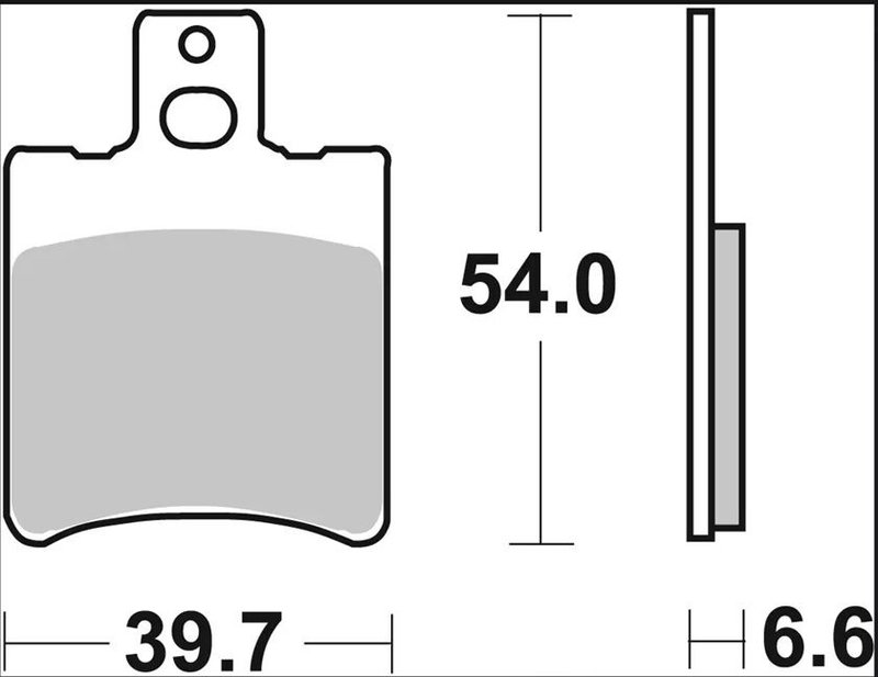 BRAKE PAD CC CAR/CER FR