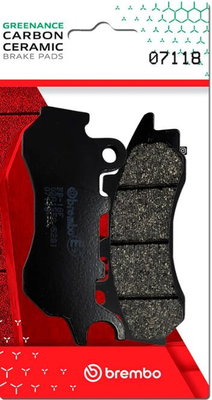 BRAKE PAD CC CAR/CER FR