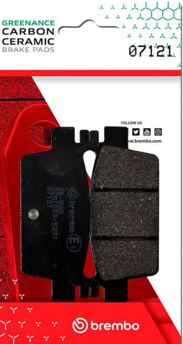 BRAKE PAD CC CAR/CER RR