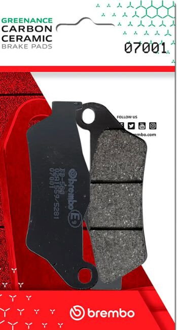 BRAKE PAD CC CAR/CER FR/RR