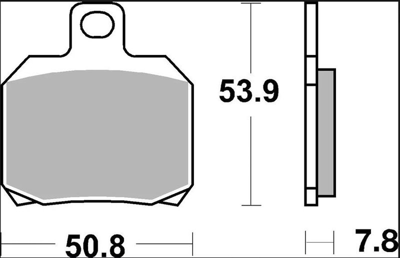 BRAKE PAD CC CAR/CER FR/RR
