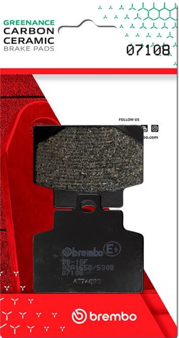 BRAKE PAD CC CAR/CER FR