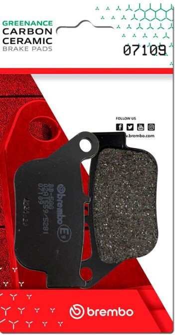 BRAKE PAD CC CAR/CER RR