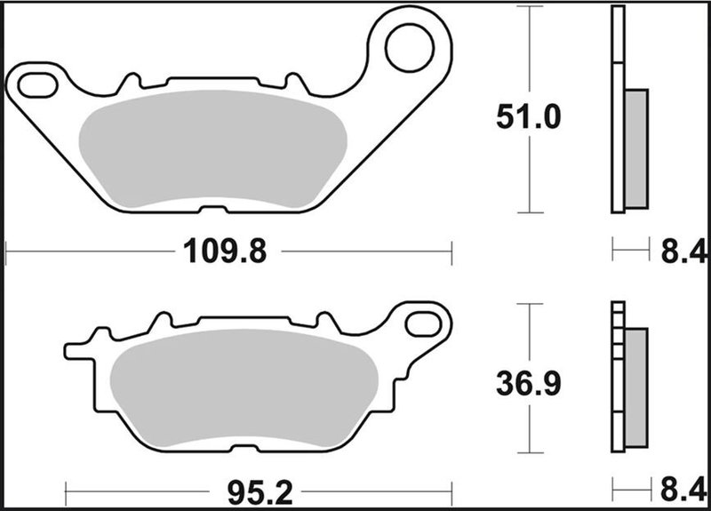 BRAKE PAD CC CAR/CER FR