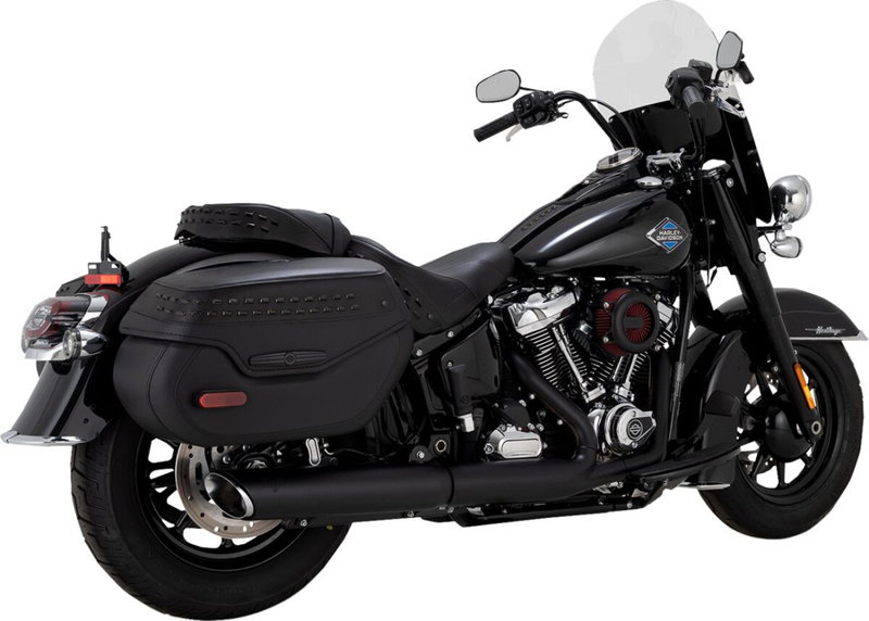 MUFFLER SLIP ON SOFTAIL BLACK