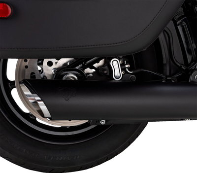 MUFFLER SLIP ON SOFTAIL BLACK
