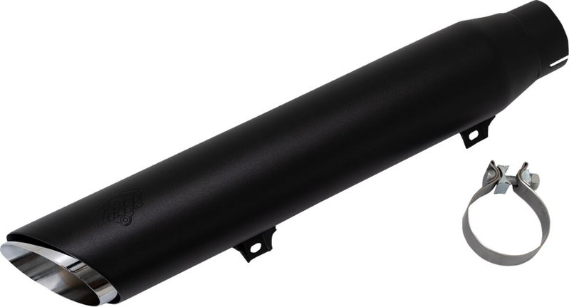 MUFFLER SLIP ON SOFTAIL BLACK