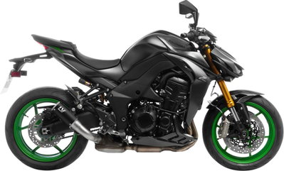 MUFFLER LV-CORSA KAWA Z1100 BK