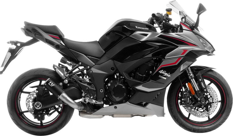 MUFFLER LV-CORSA KAWA Z1100 BK