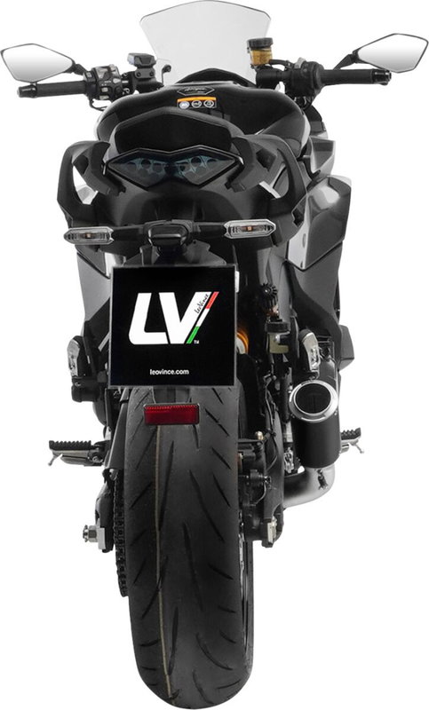 MUFFLER LV-CORSA KAWA Z1100 BK