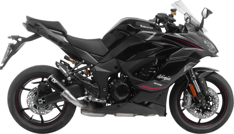 MUFFLER LV-CORSA KAWA Z1100 BK