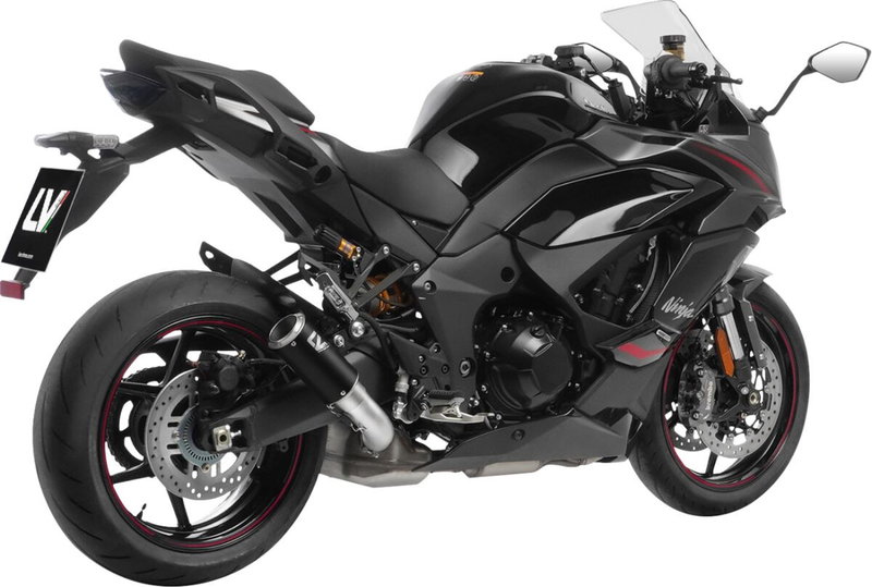MUFFLER LV-CORSA KAWA Z1100 BK
