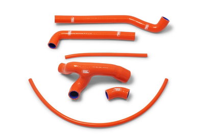 RADIATOR HOSE KIT ORANGE KTM 1