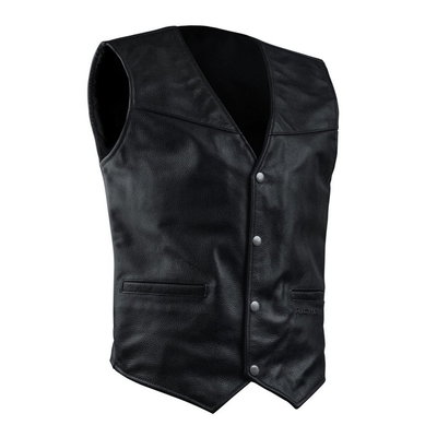 GILET WITHOUT FRINGES black 10XL