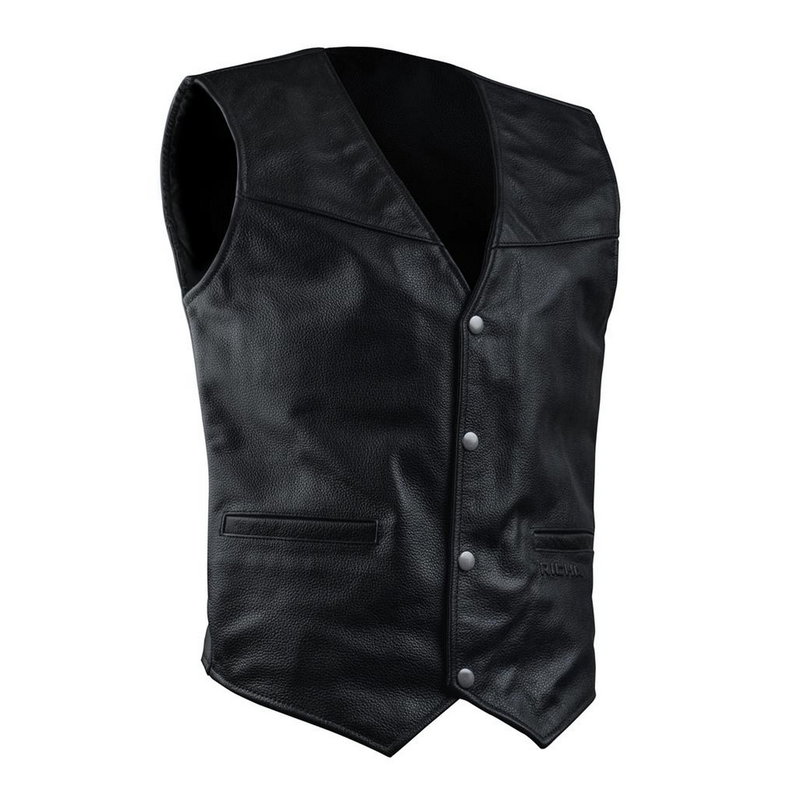 GILET WITHOUT FRINGES black 3XL