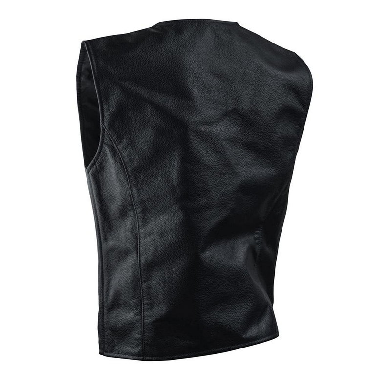 GILET WITHOUT FRINGES black L