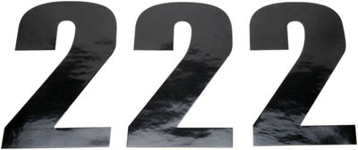 NUMBER MOOSE #2 6 BLACK