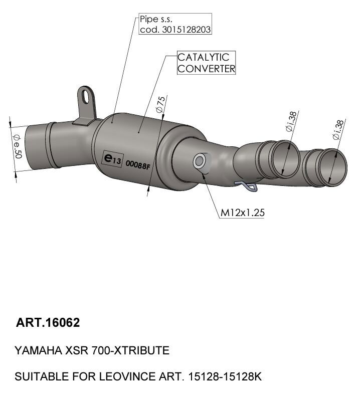 CAT CONV MANIFOLD