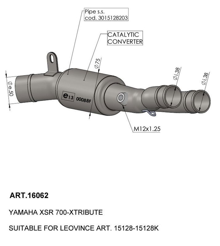 CAT CONV MANIFOLD