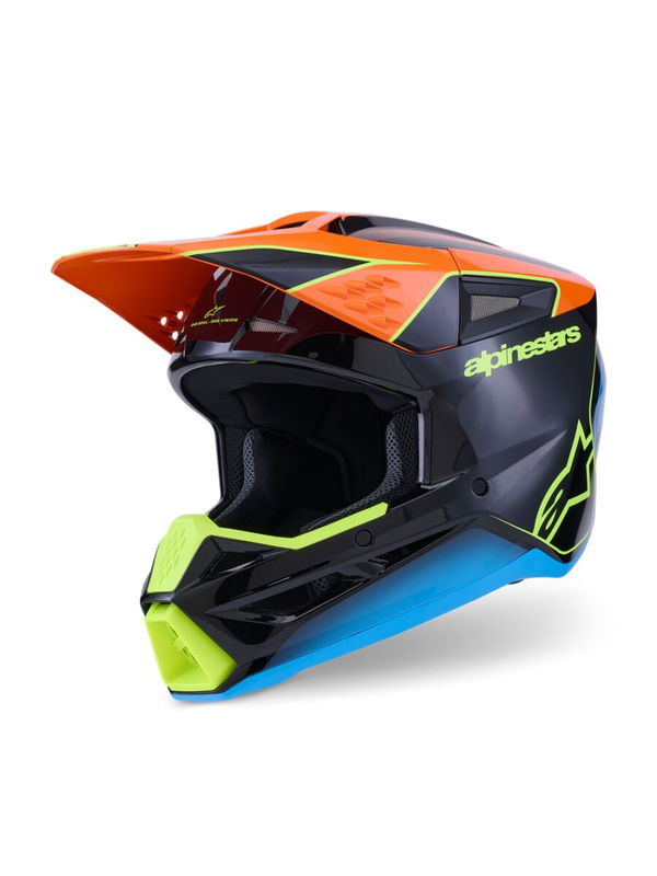 HELMET SM3 FRAY BLK/OR/YL S