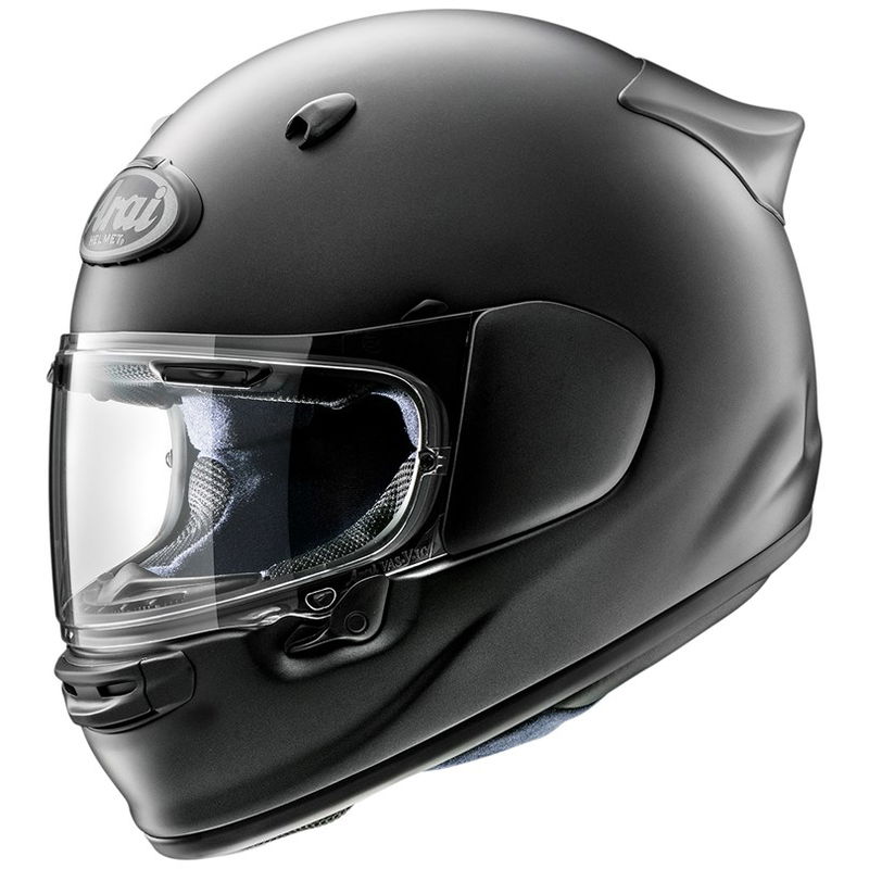 HJÄLM ARAI QUANTIC FROST SVART L
