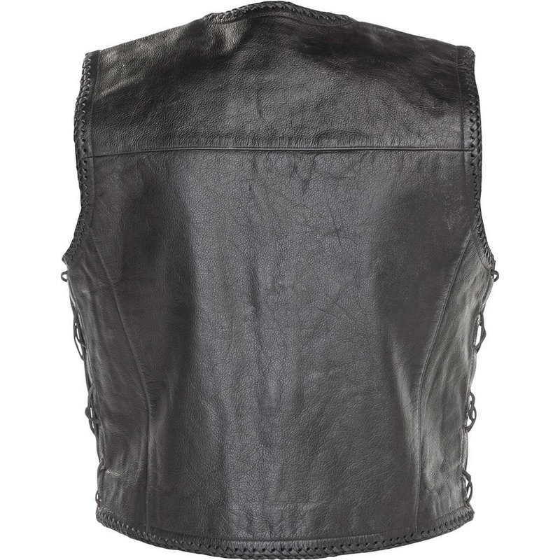 GILET SADIC WITH LACES black 2XL
