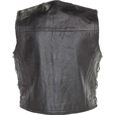 GILET SADIC WITH LACES black 8XL