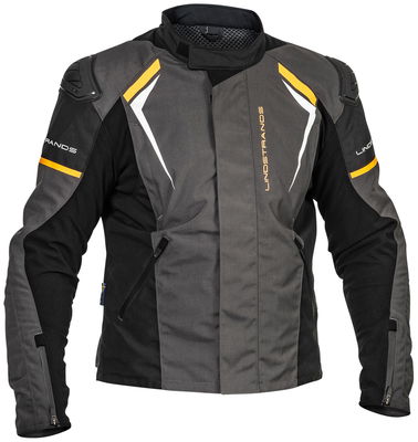 Lindstrands Textiljacka Sandvik Svart/orange 62