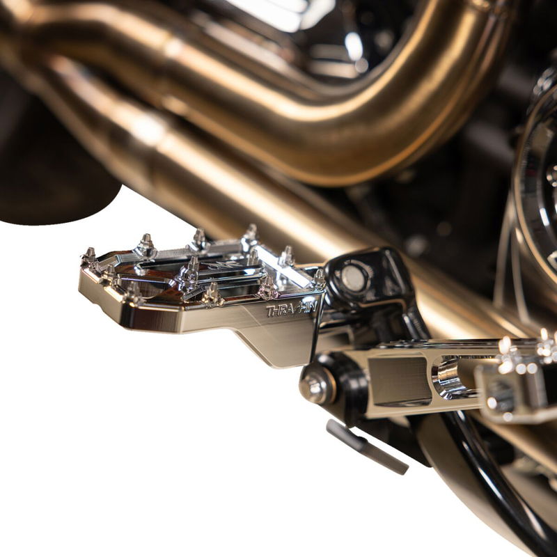 FOOTPEGS AGGRESSOR CHROME