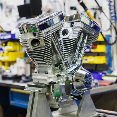 ENGINE V124 CHR/NAT LB